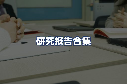 研究报告合集